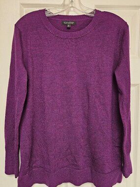 Banana Republic Extra Fine Merino Wool Crewneck Sweater Size M